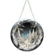 thumbnail image 2 of Adorno navideño redondo de acrílico | Letrero colgante navideño de reno | Decoración festiva para el hogar, la oficina o fiestas | Colgante circular de 20 cm para árbol o repisa de la chimenea, 2 of 6