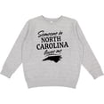 thumbnail image 2 of Inktastic Someone in North Carolina Loves Me Youth Sweatshirt, 2 of 4