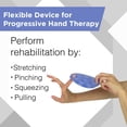 thumbnail image 3 of Ejercitador de Mano THERABAND Hand Xtrainer Azul Firme Sin Látex, 3 of 6