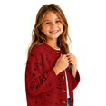 thumbnail image 4 of Grblisyd Girls Cardigan Comfy Kids Button Down Long Sleeve School Uniform Sweaters Cute Print Fall Winter Warm Jacket, 4 of 6