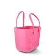 thumbnail image 3 of Women's Color Me Summer Molded Tote Bag, Fuchsia Burst, 3 of 4