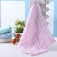 thumbnail image 1 of 4 PCS Baby Washcloths For Sensitive Skin Washcloths Cotton Towels Gauze Square, 1 of 2