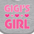 thumbnail image 4 of Inktastic Gigi Girl Granddaughter Girls Baby Bib, 4 of 4