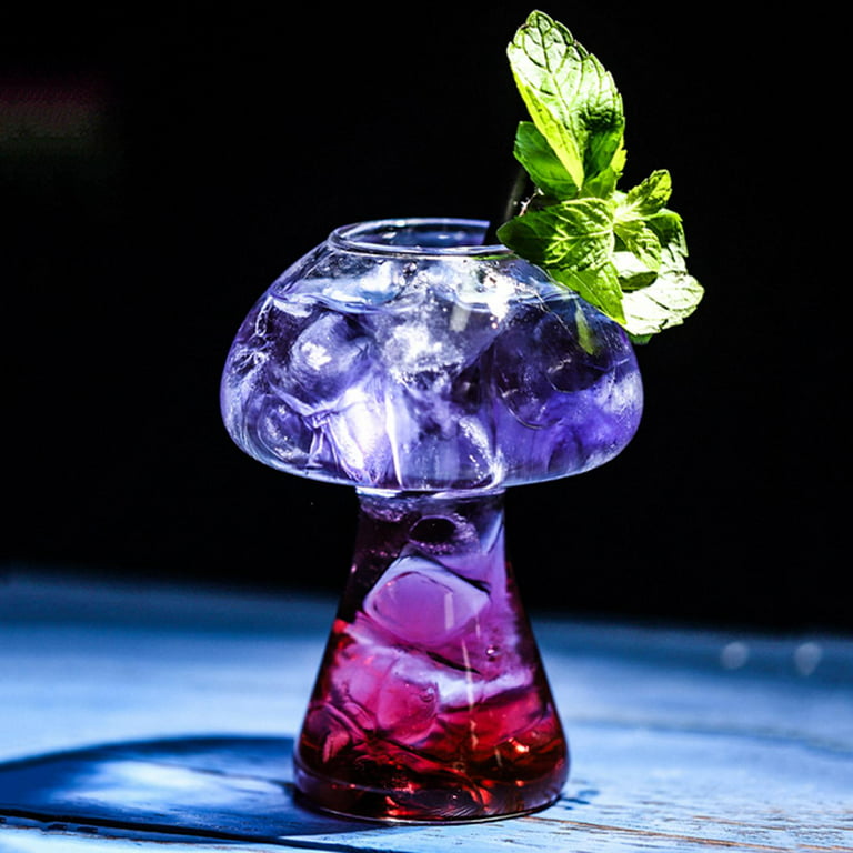Can Shaped Glass – Smokey Cocktail