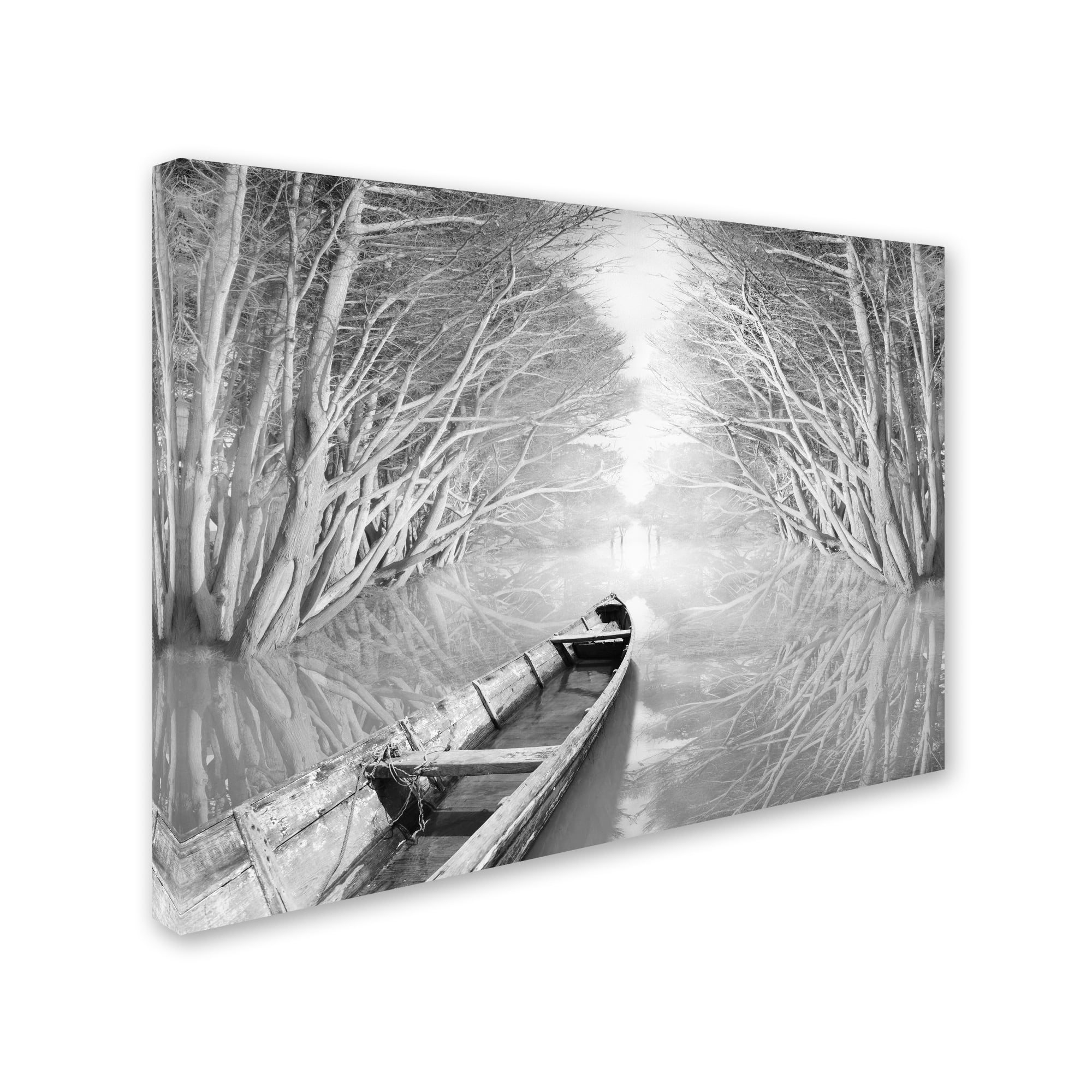 Trademark Fine Art "Welcome" Canvas Art by Moises Levy