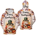 thumbnail image 3 of Happy Thanksgiving Persian Welcome Thankful Fall Autumn Pumpkin All Over Print 3D Hoodie Unisex Merch Hoodies Cat Lover Kitten Owner Gifts - 02021, 3 of 6