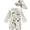 Beige marine animal, variant on WIBACKER 0-5T Toddler Boy Rash Guard Swimsuit with Hat Kids Long Sleeve One Piece Zipper Swimwear Sunsuit Infant Beachwear