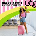thumbnail image 5 of Equipaje de mano FUL Hello Kitty, carcasa rígida moldeada de 21 pulgadas, 5 of 5