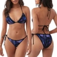 thumbnail image 3 of Disketp Fantasy Dragon In Cathedral print Women's Two Piece Bikini Swimsuit Sexy bikini Halter String Triangle Bikini Sets, 3 of 6