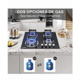 thumbnail image 4 of Parrilla Empotrable A Gas 4 Quemadores Estufa De Gas Mesa Vidrio Templado Color Negro, 4 of 5