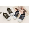 thumbnail image 4 of Toddler Boys & Girls Shoes Kids Canvas Sneakers with Cartoon Dual Hook and Loops, 4 of 10