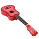 thumbnail image 5 of Guitarra acústica de 21 pulgadas, tamaño pequeño, portátil, de madera para niños (rosa), 5 of 7