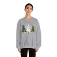 thumbnail image 4 of Table Tennis Christmas Tree Sweatshirt, Gift for Table Tennis Lover, 4 of 4