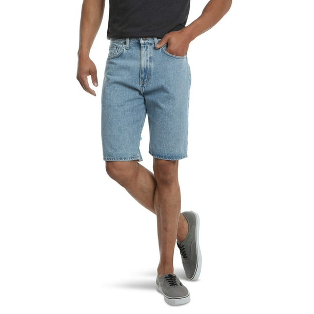Wrangler Men's 5 Pocket Denim Short, Relaxed Fit 