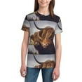 thumbnail image 3 of Wukai Yak Youth Unisex Short Sleeve T-Shirt for Boys, Girls, Teens, and Kids-X-Small, 3 of 7