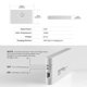 thumbnail image 2 of Wireless Linkage Induction Smart Night Light USB Rechargeable Motion Sensor LED Wall Lamp For Kitchen Stair Corridor Bedroom, 2 of 4