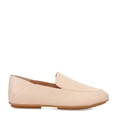 thumbnail image 3 of FitFlop Allegro Crush-Back Leather Loafers for Women - Slip-on Style - Round-toe - Leather Upper Stone Beige 7 M (B), 3 of 8