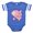 Royal Blue, variant on CafePress - Best Friends Pink New_L - Cute Infant Baby Football Bodysuit