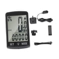 thumbnail image 3 of Computadora para bicicleta con pantalla LCD de 3'', velocímetro multifuncional para bicicleta Con cable, 3 of 8