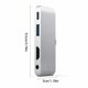 thumbnail image 5 of Tipo-c a USB Adaptador Tableta Compatible con HDMI USB PD 3.5mm Reemplazo de concentrador de puerto de audio para iPad Pro 2018 Inevent EL001494-00B, 5 of 7