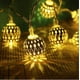 thumbnail image 1 of Globe String Lights Plug-in Metal Ball Fairy Lights, conectable con Tail Plug, decoraciones novedosas para Navidad, Halloween, fiesta, boda, dormitorio (blanco cálido-10 LED) brillar Electrónica, 1 of 6