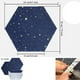 thumbnail image 4 of Paquete de 12 Paneles AcúSticos Hexagonales de Estrellado, Acolchado una Prueba de Sonido, Panel Absorbente de Sonido para Tratamiento AcúStico de Estudio, 4 of 8