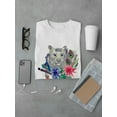 thumbnail image 3 of Floral Bengal Tee Men's -Image by Shutterstock, 3 of 4