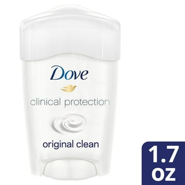 Dove Clinical Protection Antiperspirant Deodorant Original Clean, 1.7 oz