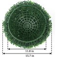 thumbnail image 6 of Bibana 2 PCS 19.7 inch 4 Layers Artificial Plant Topiary Ball Faux Boxwood Decorative Balls for Backyard, Balcony,Garden, Wedding and Home Décor, 6 of 6
