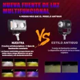 thumbnail image 3 of Faros De Lupa Auxiliares Led 6 Modos Luz De Advertencia Moto, 3 of 6
