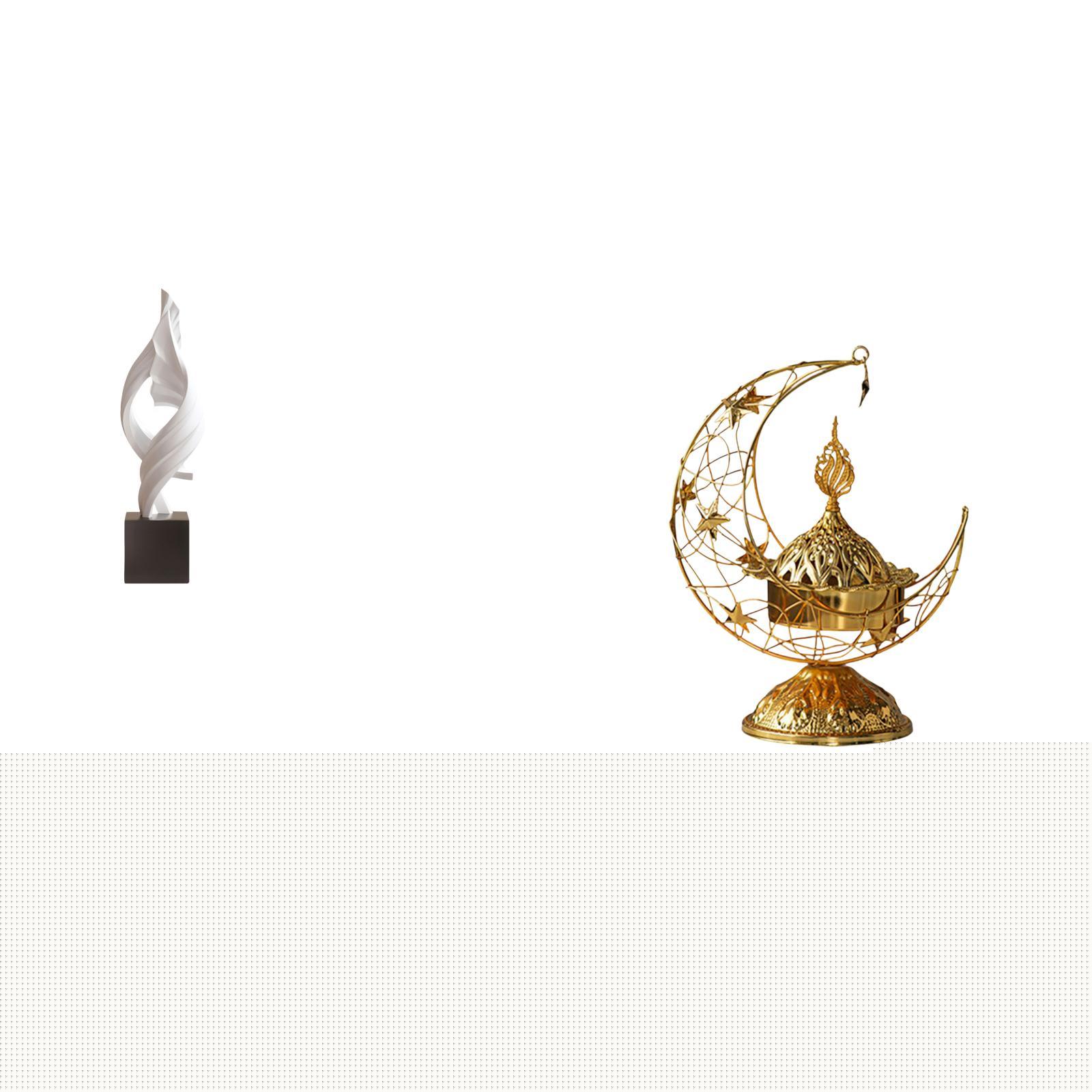 thumbnail image 1 of Escultura De Resina De Arte Abstracto, Estatua Decorativa De Recuerdo Para Casa, Oficina, Mesa De Centro Con Quemador De Incienso árabe, Candelabro Antiguo, Soporte Para Velas Para Sala De, 1 of 8
