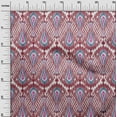 thumbnail image 2 of oneOone Cotton Silk Fabric Big Motif Ikat Print Sewing Fabric BTY 42 Inch Wide, 2 of 4