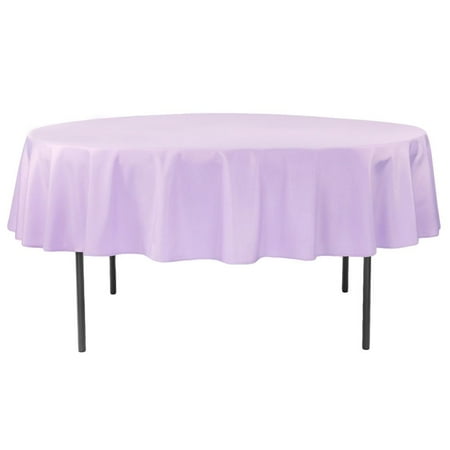 

1 Pc Polyester 90 Round Tablecloth - Lavender For Weddings Trade Shows Showrooms Events