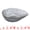 Grey, variant on Unique Bargains Elegant Glass Teardrop Decorative Bowl Clear Gold Edge 6.5" x 2" x 2"