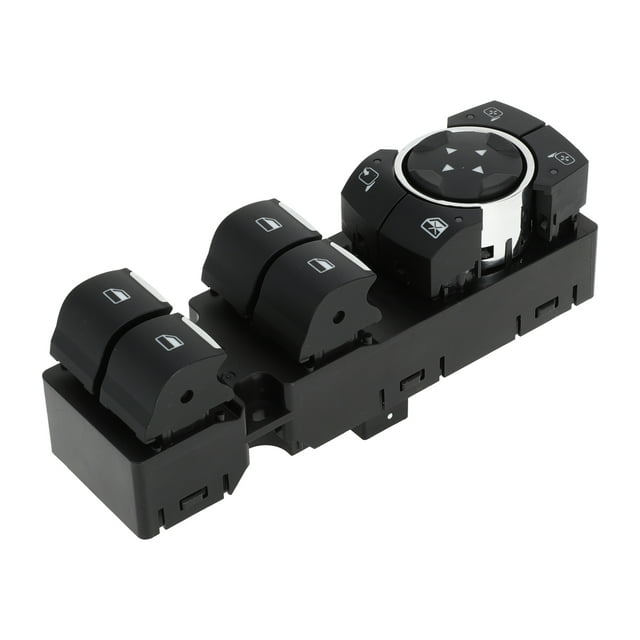 Interruptor de ventana eléctrica del lado del conductor delantero izquierdo Unique Bargains, control de ventana, No.FL3Z14529CA para Ford Expedition F-150 Negro