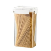 Ohufall Food Grade Plastic Cereal Storage Containers Reusable Pantry Organizers With Lids Airtight Food Storage Containers