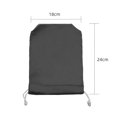thumbnail image 4 of Drone Bolsa Con Cordón Negro Interior Peludo Resistente Al Agua Nailon Duradero Práctica Bolsa De Almacenamiento Bolso De Mano Para Dji Air 2S Para Dji Mini 2 Drone Control Remoto 2 Unids/Set Methold EL008738-00, 4 of 6