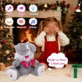 thumbnail image 5 of Lunxisen 1 Pcs Easter Talking Bunny Plush Toy Repeats Your Voice Interactive Stuffed Animal Gift, 5 of 9