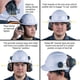 thumbnail image 4 of Orejeras, gorro y casco de seguridad, accesorio para casco Klein Tools 60532, 4 of 9