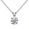 thumbnail image 1 of Classic Round Cut Rabbit Pendant Necklace Rhinestone Necklace Silver Plated Necklace For Women Flower Necklace Real Necklace for Women Pack of Necklaces Disc Necklace Necklaces for Women Real Double, 1 of 4