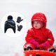 thumbnail image 2 of Minnieouse Gorro Conjunto de guantes Diseño de orejeras Gorros de punto para niños con patrones de dinosaurios Dibujos animados Accesorios de invierno Sombreros agua Azul L 4-5 ans Minnieouse AP009413-15B, 2 of 6