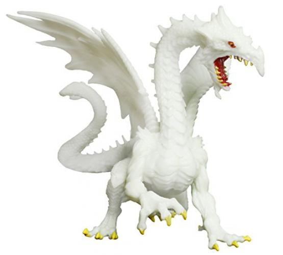 Safari Ltd Glow-in-the-Dark Snow Dragon Realistic Hand Painted Toy Figurine for