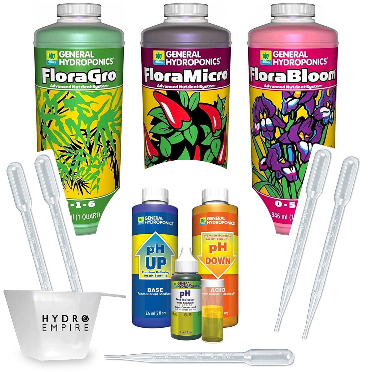 Gardening Soil Test Kits General Hydroponics pH Control Kit Hand Tools