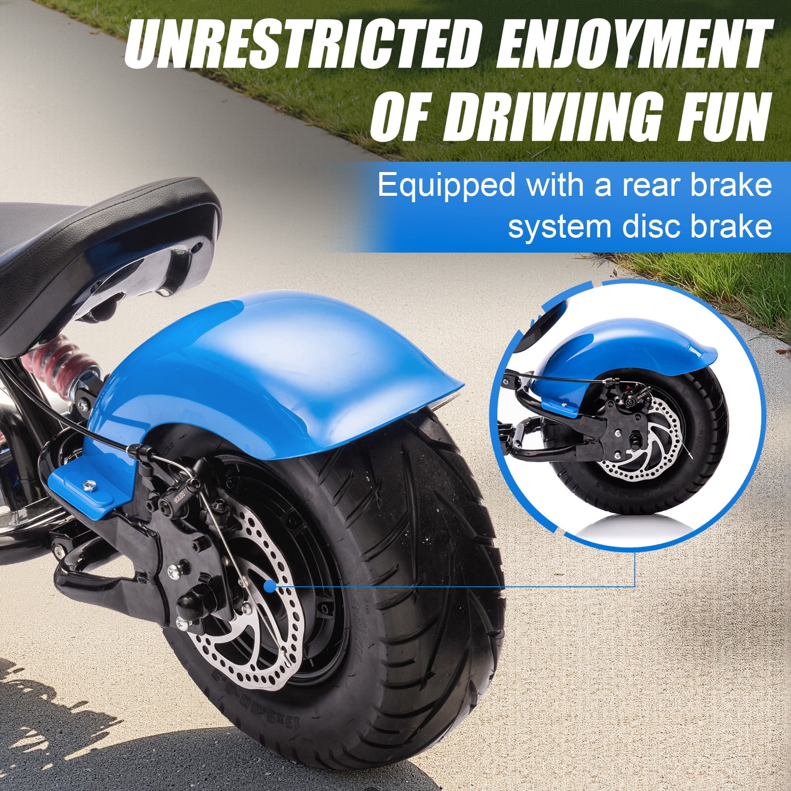 MUKIDY 24V Electric Motorcycle for Kids, 250W Ride on Motorcycle