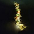thumbnail image 6 of Artificial Maple Leaf Hanging Garland With White Berries And Pumpkin Ornaments, 5.74Ft Plastic Fall Vines For Indoor Scene Decoration, Flexible Autumn Wall Stair Mantel Doorway Layout(with lights), 6 of 9