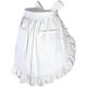 thumbnail image 1 of Waist Apron Cute Retro Vintage Apron Cooking Kitchen Ruffle Maid Apron, 1 of 5
