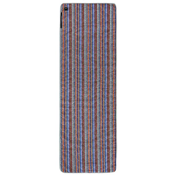 2uds. Forro de saco de dormir con calefacción portátil para acampar mochilero senderismo (raya de color)