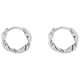 thumbnail image 1 of 925 Pendientes de aro de plata Pendientes de hebilla para las mujeres, 1 of 2