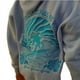 thumbnail image 5 of Sudadera con capucha para mujer, talla europea, mangas con hombros caídos, roscada, marca Chasing Sunsets, XS-5X, nueva versión 2024, 5 of 5
