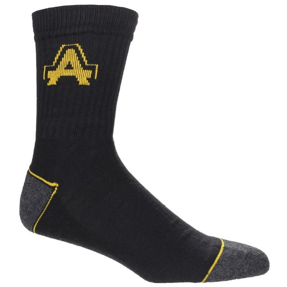Amblers Mens Contrast Ribbed Workwear Socks (Pack Of 3)